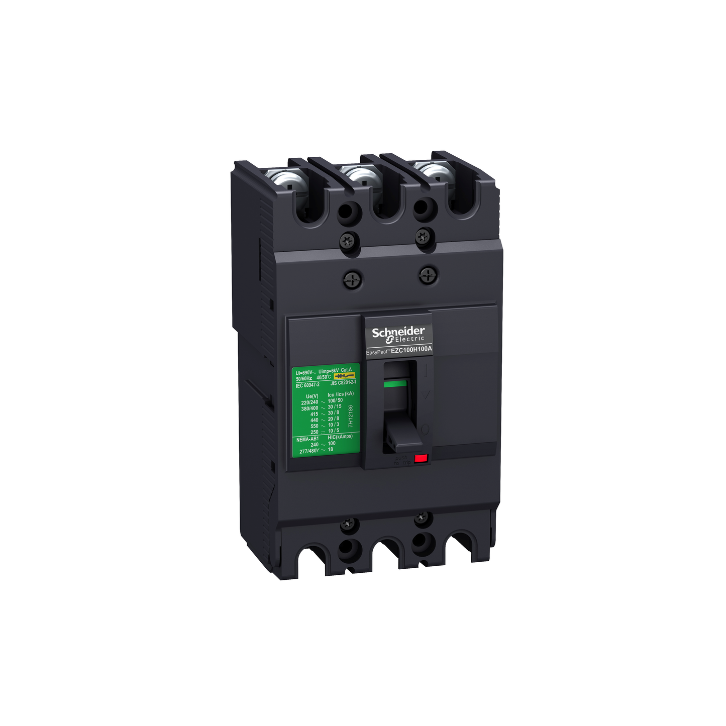 INTERRUPTOR EASYPACT EZC100 SIN REGULACIÓN 40A 3P